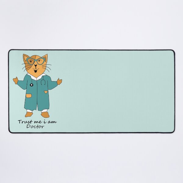 Item preview, Funny Cat Doctor Medical Humor designed and sold by hutofdesigns.