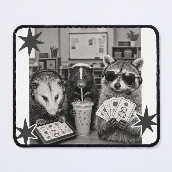 Item preview, Support Your Local SPED Teachers Raccoon Possum Skunk Design designed and sold by VGAfanatic.