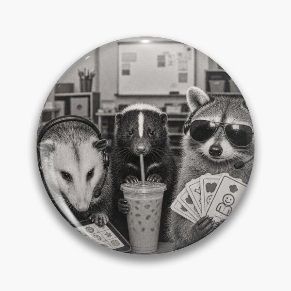 Item preview, Support Your Local SPED Teachers Raccoon Possum Skunk Design designed and sold by VGAfanatic.