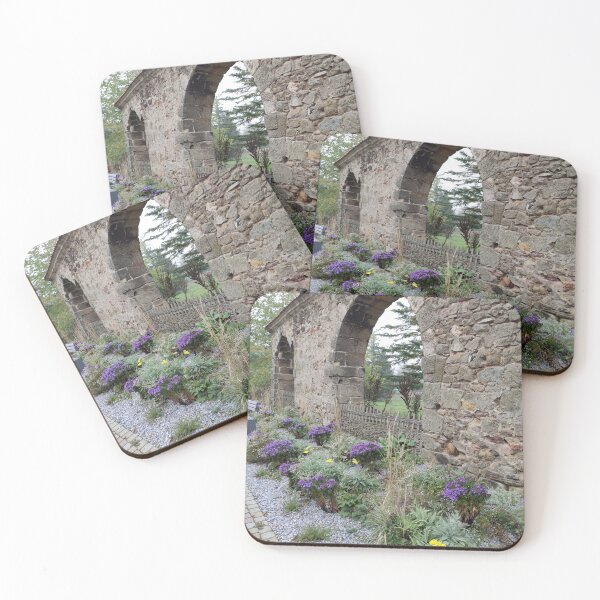 Item preview, Monastery wall with flowers designed and sold by Gourmetkater.