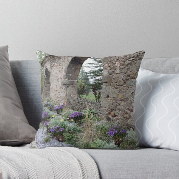 Item preview, Monastery wall with flowers designed and sold by Gourmetkater.