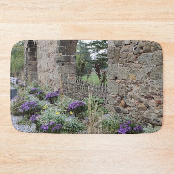 Item preview, Monastery wall with flowers designed and sold by Gourmetkater.