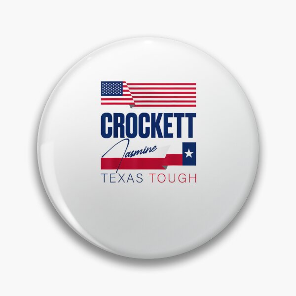 Item preview,  Jasmine Crockett Texas Tough 2026 Political Campaign American Flag Graphic Art designed and sold by LouAbshire.