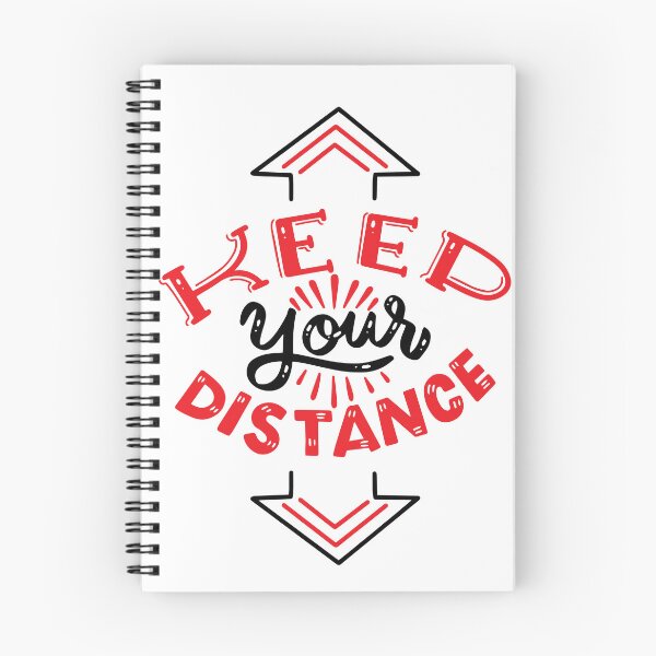 Item preview, ​Keep Your Distance Vintage Typography Quote Design designed and sold by Minem39.