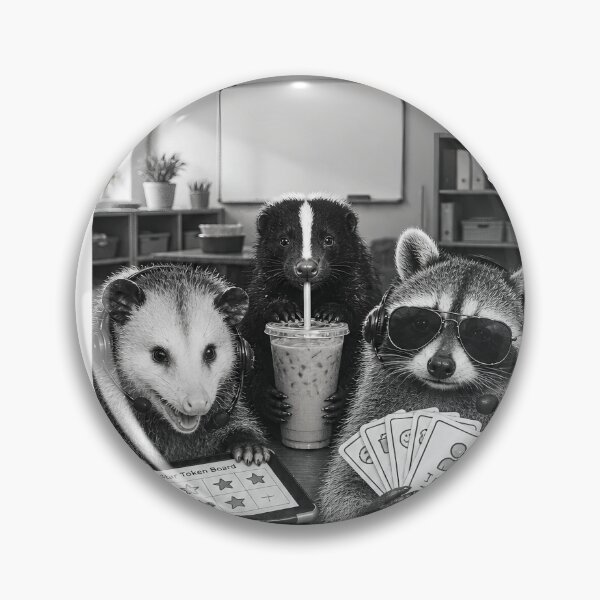 Item preview, Support Your Local SPED Teachers Raccoon Possum Skunk Design designed and sold by VGAfanatic.