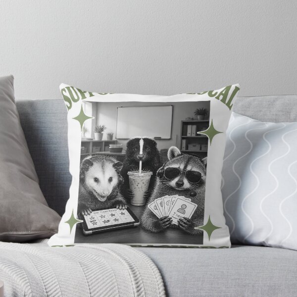 Item preview, Support Your Local SPED Teachers Raccoon Possum Skunk Design designed and sold by VGAfanatic.