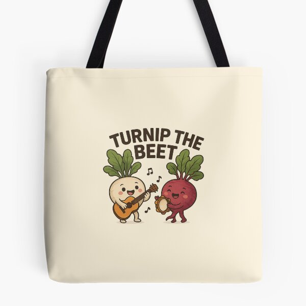 Item preview, Turnip The Beet | Cute Vegetable Music Duo designed and sold by Moons Studio.