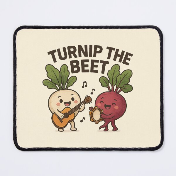 Item preview, Turnip The Beet | Cute Vegetable Music Duo designed and sold by Moons Studio.
