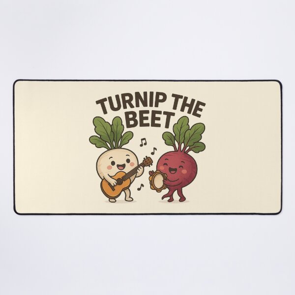 Item preview, Turnip The Beet | Cute Vegetable Music Duo designed and sold by Moons Studio.