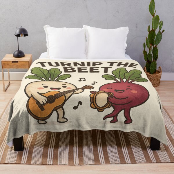 Item preview, Turnip The Beet | Cute Vegetable Music Duo designed and sold by Moons Studio.