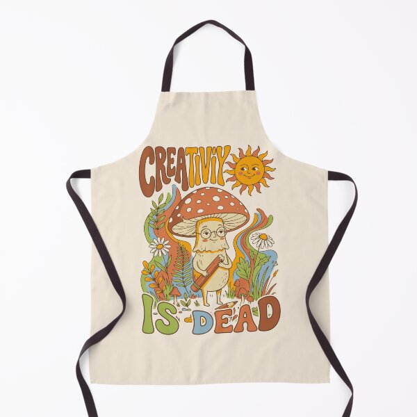 Item preview, Groovy retro-style demotivated mushroom - Light color edition designed and sold by Shyla Marsare.