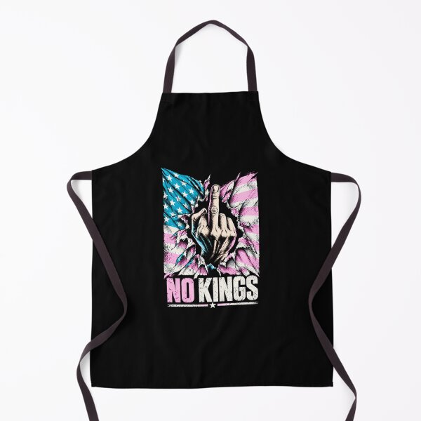 Item preview, No Kings American Flag Middle Finger Protest designed and sold by TEEJAMBOREE.