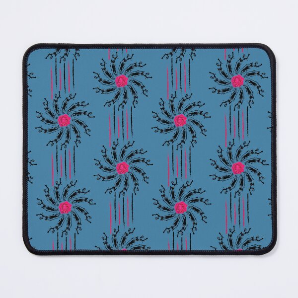 Item preview, Lady Justice & Rose Radials on Blue designed and sold by Digitalmyth's Designs.