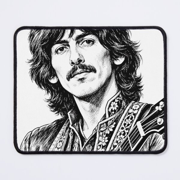 Item preview, George Harrison Tribute designed and sold by Rockett Graphics.