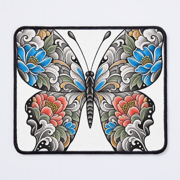 Item preview, Flowers, butterfly, foliage designed and sold by LongIslandDesgn.