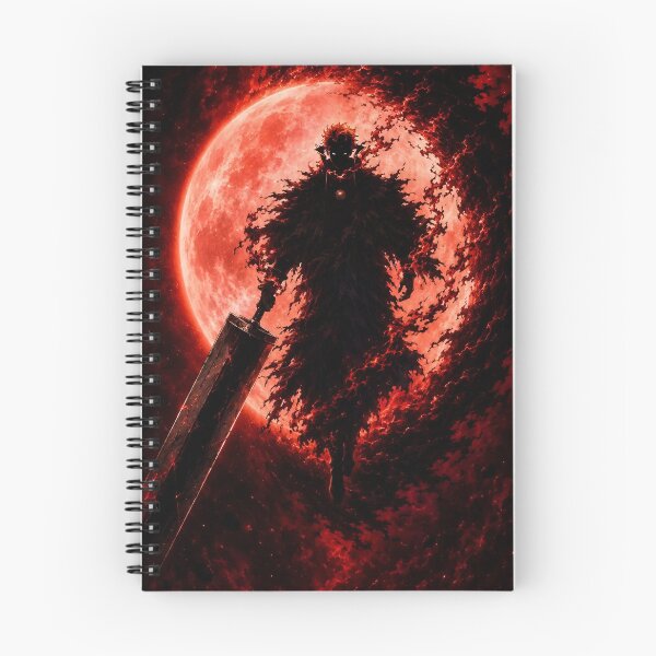 Item preview, Blood Moon Dark Fantasy Warrior – Gothic Shadow Knight with Giant Sword designed and sold by Dyan4.