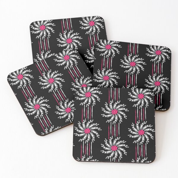 Item preview, Lady Justice & Rose Radials on Black designed and sold by Digitalmyth's Designs.