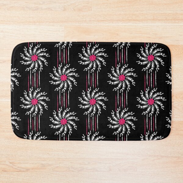 Item preview, Lady Justice & Rose Radials on Black designed and sold by Digitalmyth's Designs.