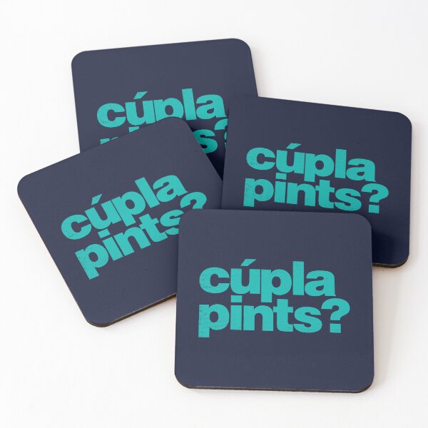 Item preview, Cúpla Pints? - Couple of Pints? as Gaeilge - Irish - Green designed and sold by unrealindeed.