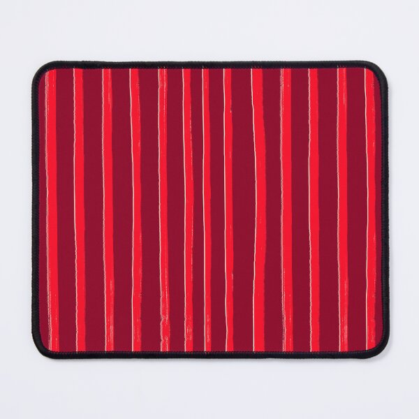 Item preview, Brush Stroke Stripes on Red, Christmas Pattern designed and sold by OneThreeSix.