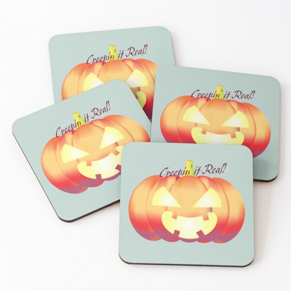 Item preview, Creepy Pumpkin Horror Art — Spooky Halloween Design designed and sold by LensArtFusion.