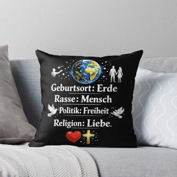 Item preview, Birthplace Earth Race Human Peace Love designed and sold by Loona97.
