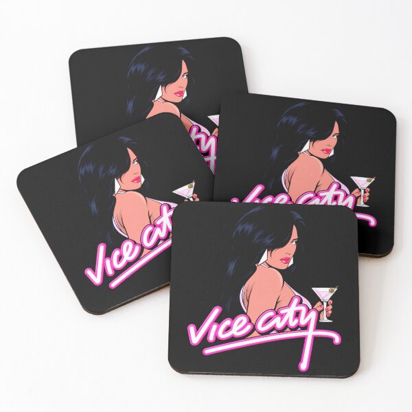 Item preview, Vice City Girl | Retro 80s Miami Aesthetic | GTA Inspired Neon Fan Art designed and sold by lexxclothing.