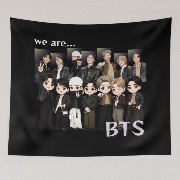 Artikelvorschau, WIR SIND BTS!!! entworfen und verkauft von LunarQueen Audrey.