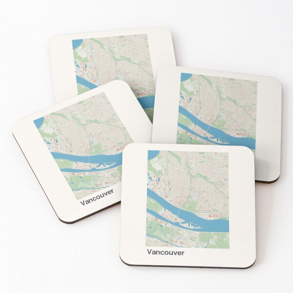 Item preview, Vancouver Minimalistic Map Art designed and sold by MapsNerd.