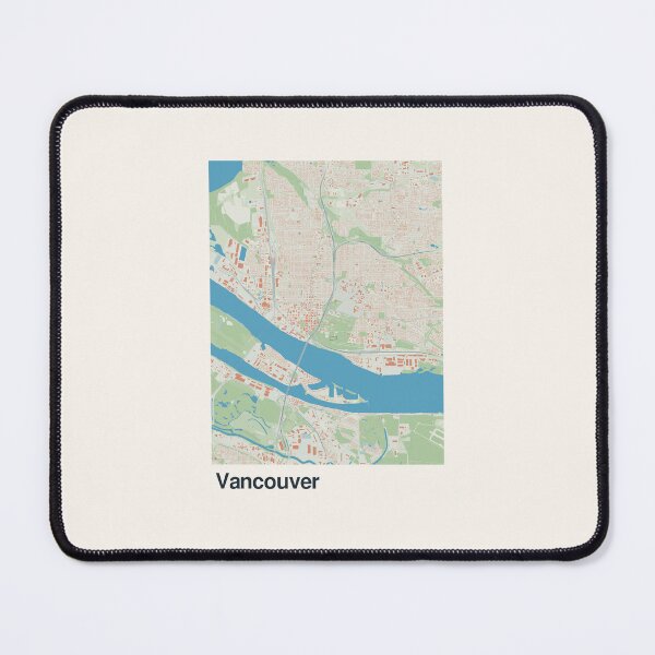 Item preview, Vancouver Minimalistic Map Art designed and sold by MapsNerd.