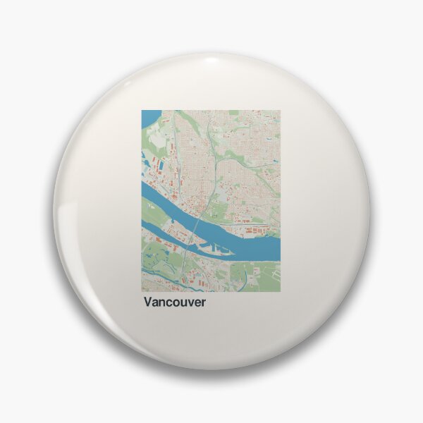 Item preview, Vancouver Minimalistic Map Art designed and sold by MapsNerd.
