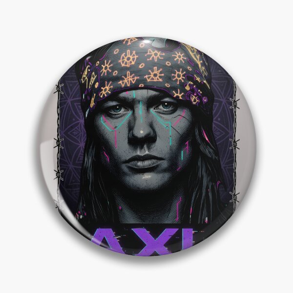 Item preview, Axl Portrait Pop Art Rock Legend Style-66 designed and sold by BiancaKopp.