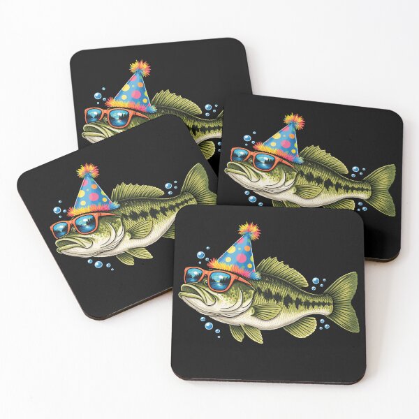 Item preview, Funny Birthday Bass Fishing Fisherman Birthday Party designed and sold by andre-hollow.
