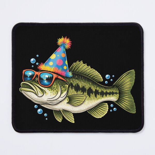 Item preview, Funny Birthday Bass Fishing Fisherman Birthday Party designed and sold by andre-hollow.