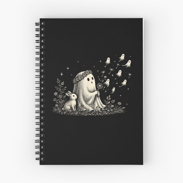 Item preview, Cute Ghost Blowing Dandelion Wish Funny Halloween designed and sold by CAnastazyshop.