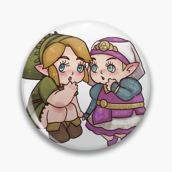 Item preview, Kewpie Link and Zelda designed and sold by Teefsart.