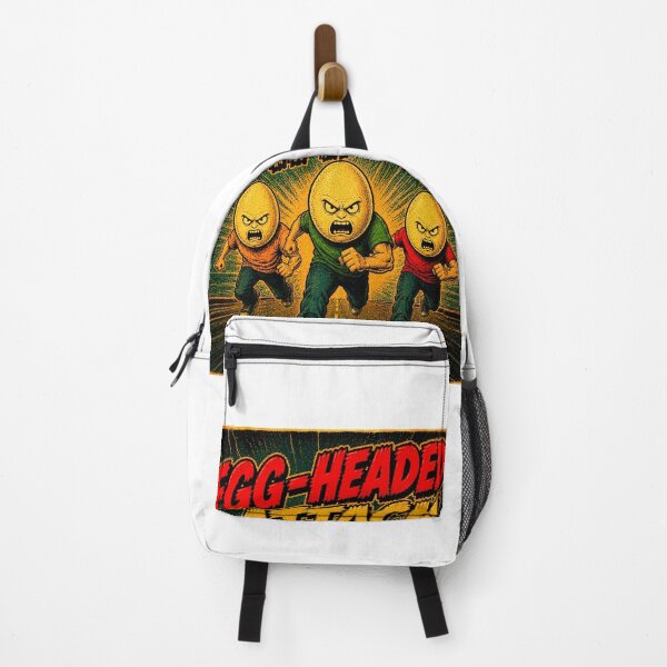 Item preview, Egg Headed Monster Attack Retro Comic Poster designed and sold by Odd Alien Lab.