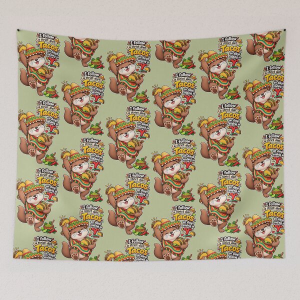 Item preview, Tacos designed and sold by Oddly-Us.
