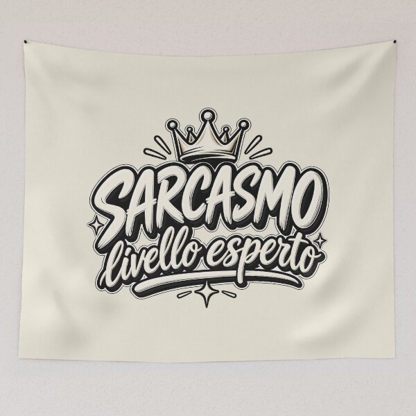 Item preview, Sarcasmo Nivel Experto Spanish Quote Typography | Funny & Sarcastic Design designed and sold by MetaModel Editions.