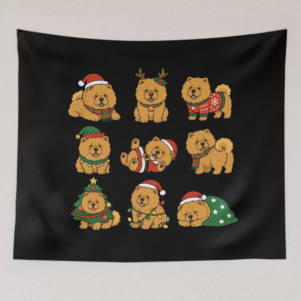 Item preview, Funny Chow Chow Dog Christmas Holiday Xmas Mom Dad designed and sold by rafaeltto.