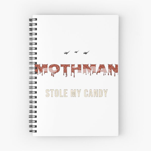 Item preview, Mothman Stole My Candy Funny Cryptid Halloween Tee designed and sold by Worn and Witty.