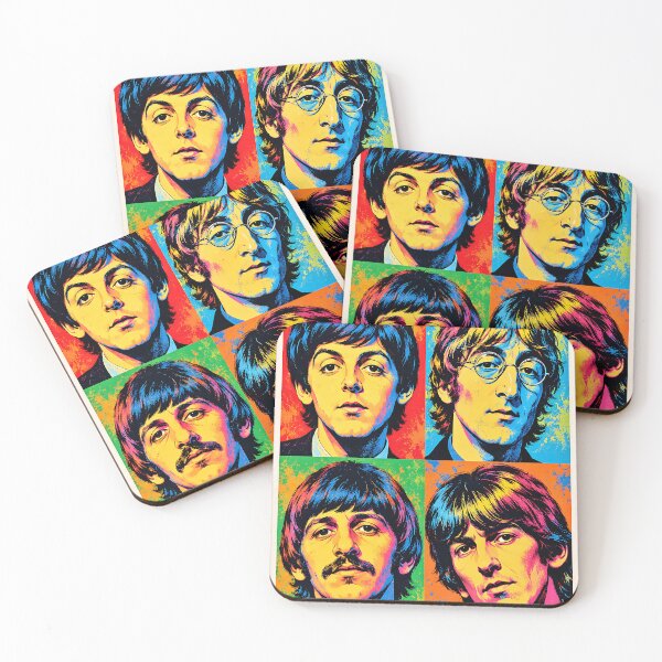 Item preview, The Beatles Pop Art designed and sold by Rockett Graphics.
