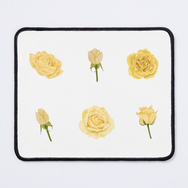 Item preview, Yellow Rose Collection Watercolor Flowers and Buds designed and sold by EmeraldeaArt.