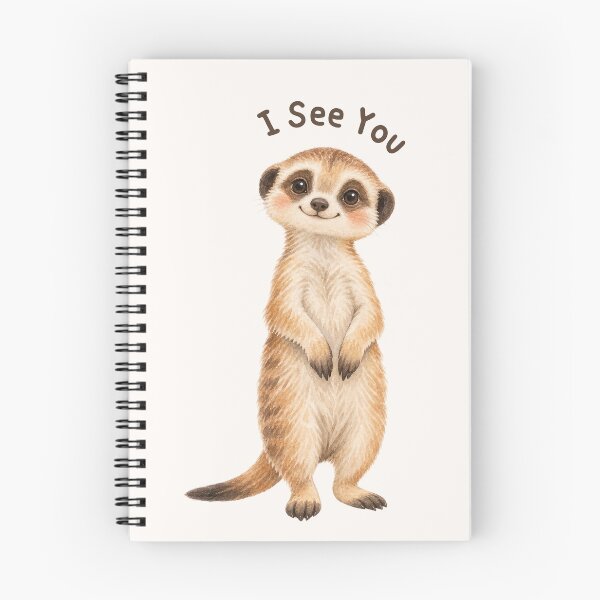 Item preview, I See You Meerkat Safari Art designed and sold by mycute-stickers.