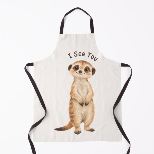 Item preview, I See You Meerkat Safari Art designed and sold by mycute-stickers.