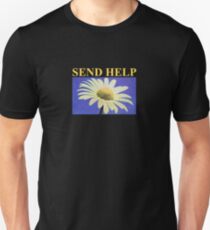 send help yellow Unisex T-Shirt