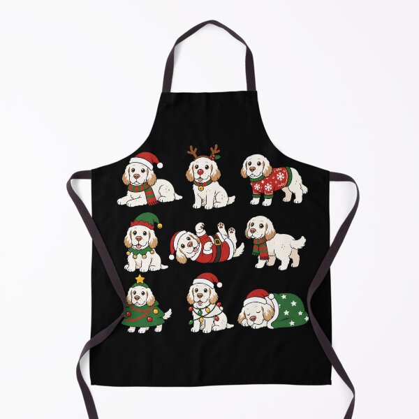 Item preview, Funny Clumber Spaniel Dog Christmas Holiday Xmas Mom Dad designed and sold by rafaeltto.