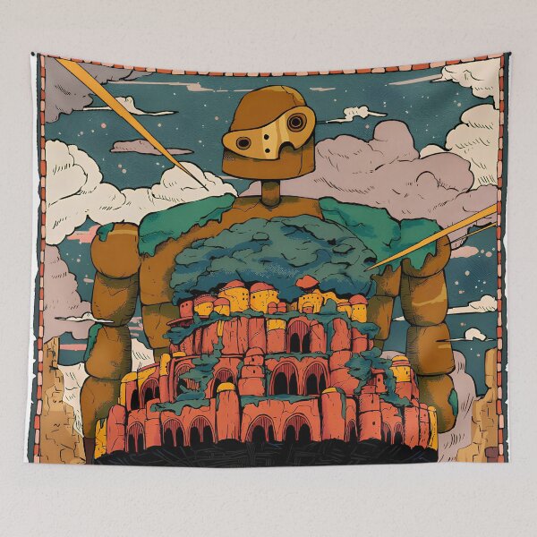 Item preview, Cute kawaii art robot [[laputas's]] go -%[ghiblis]%- flying aways  designed and sold by renzuraart.