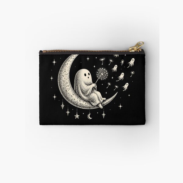 Item preview, Cute Ghost Blowing Dandelion Wish Funny Halloween Spooky designed and sold by CAnastazyshop.