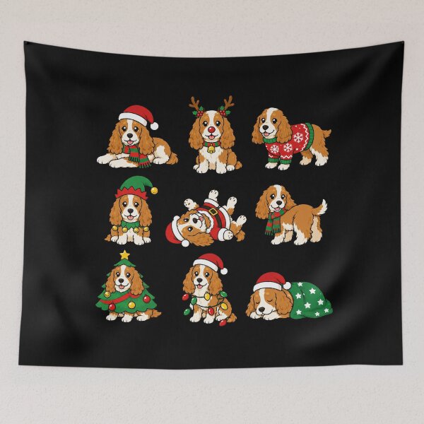Item preview, Funny Cocker Spaniel Dog Christmas Holiday Xmas Mom Dad designed and sold by rafaeltto.